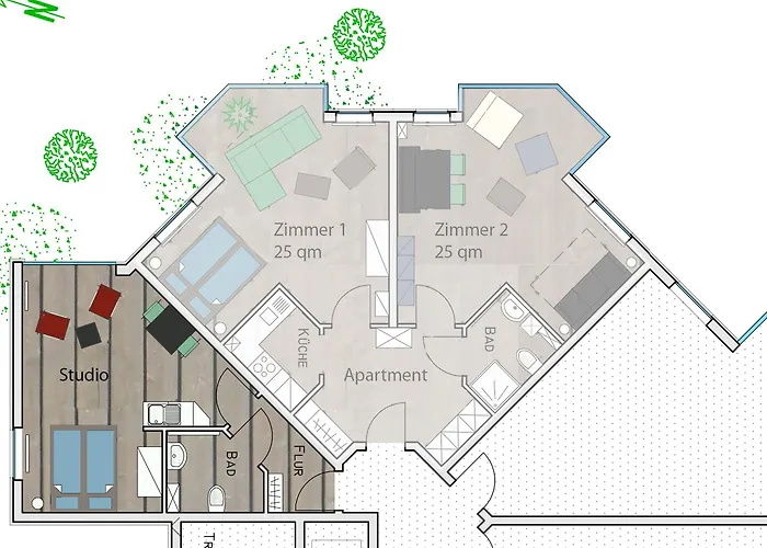 哈森科普夫海勒公寓 * 布劳恩拉格